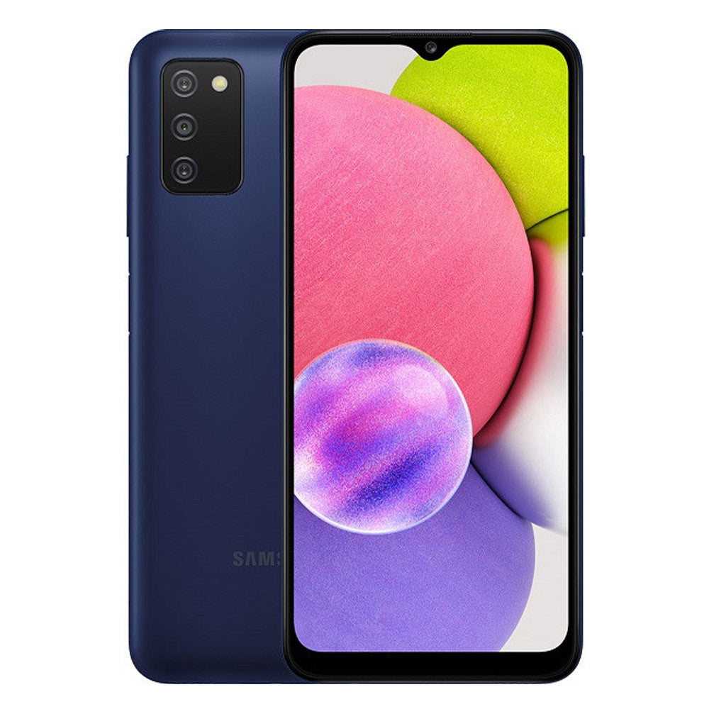 Samsung A037G/DSN Galaxy A03s (6.5'', Dual SIM - 64 GB, 4 GB RAM) Blue