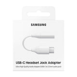 Samsung EE-UC10JUWEGWW - USB Type-C to 3.5 mm Jack Adapter - White (Original Packaging)