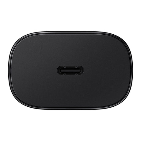 Samsung EP-TA800NBEGEU - adattatore da rete USB Type-C - 25W, nero (confezione originale)