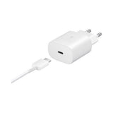 Samsung EP-TA800XBEGWW - Netlader - USB Type-C Fast Charge-adapter 25W & USB Type-C-kabel - Wit (originele verpakking