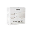 Samsung EP-TA800XBEGWW - Netlader - USB Type-C Fast Charge-adapter 25W & USB Type-C-kabel - Wit (originele verpakking