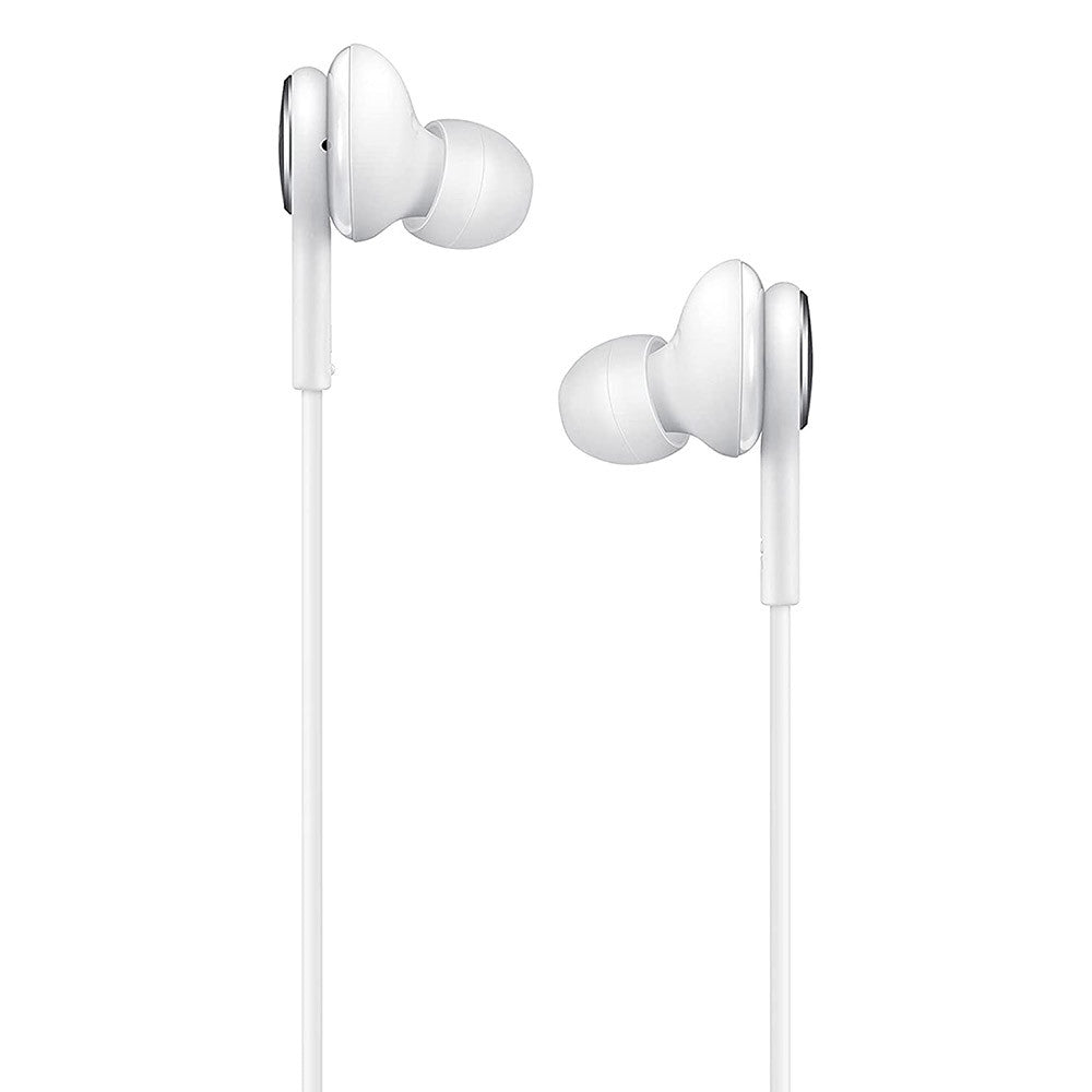 Samsung EO-IC100BWE – AKG In-Ear-Kopfhörer – Type-C-Anschluss, Weiß, Fernbedienung (Originalverpackung)