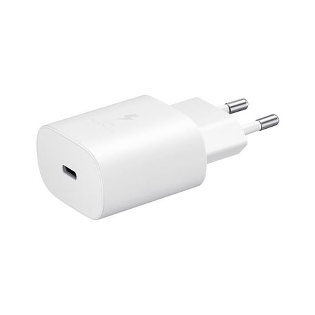Samsung EP-TA800NWEGEU - Alimentatore USB Type C - 25 W, Bianco (confezione originale)