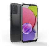 Siliconen hoesje voor Samsung Galaxy A03s (0.5mm, transparant) - Compatibel - Bulk