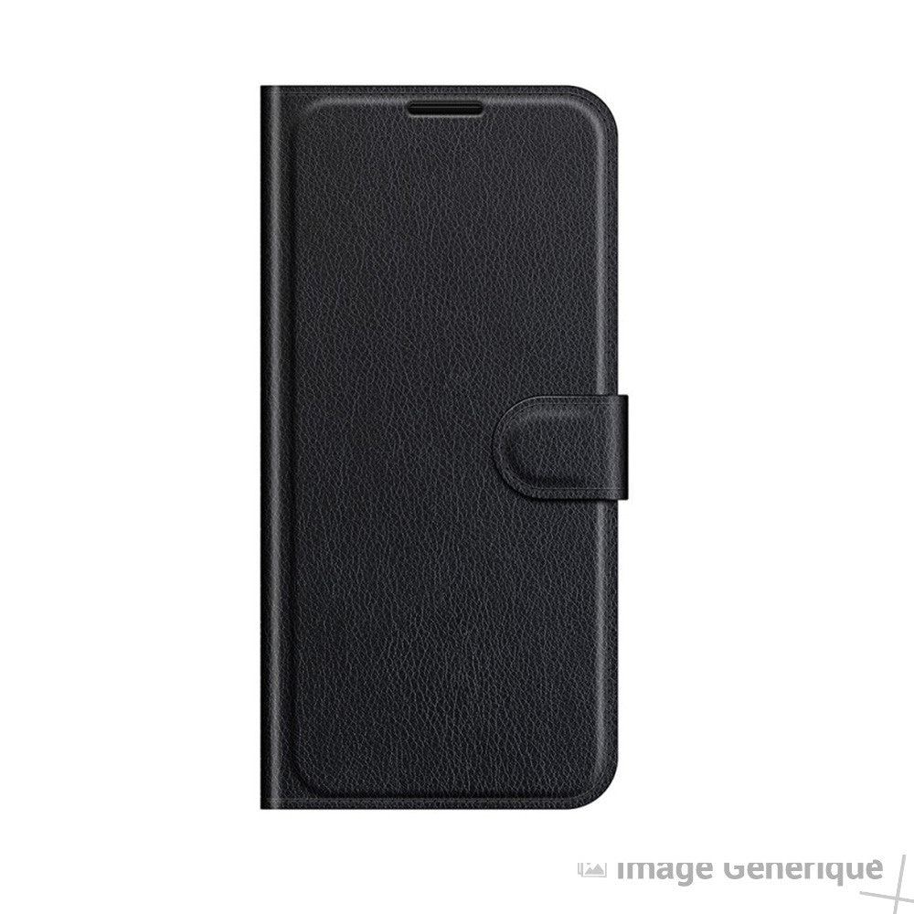 Funda con tapa de polipiel para Samsung Galaxy S22 Ultra - negra (a granel)