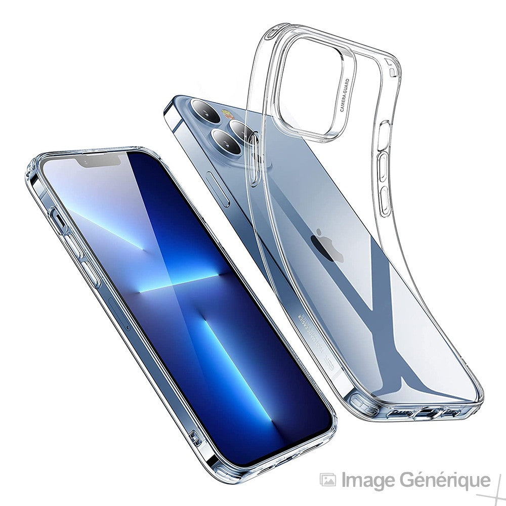 Silicone Case for iPhone 13 Pro Max (0.5 mm, Transparent) Bulk