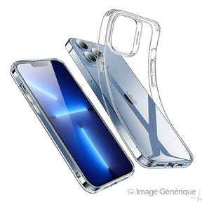 Silicone Case for iPhone 13 Pro Max (0.5 mm, Transparent) Bulk