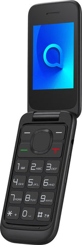 Alcatel 2057D - Telefono a conchiglia - Nero
