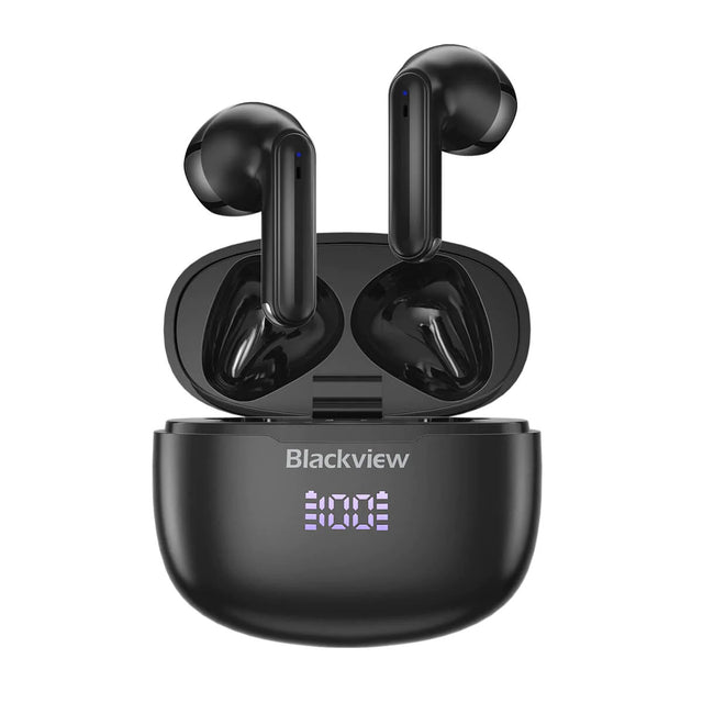 Blackview Airbuds 7 (Wireless earbuds - LED display - Bluetooth 5.3) Black
