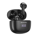 Blackview Airbuds 7 (Wireless earbuds - LED display - Bluetooth 5.3) Black