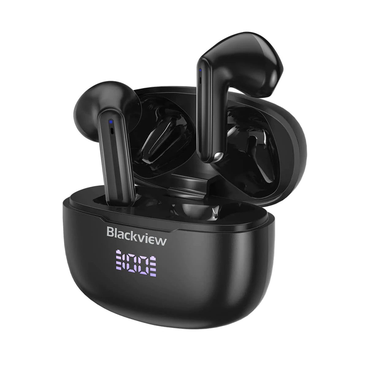 Blackview Airbuds 7 (Wireless earbuds - LED display - Bluetooth 5.3) Black