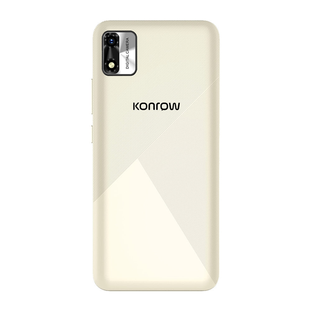 Konrow Star 55 Max (Double SIM - 4G - Écran 5.5'' - 32 Go, 3 Go RAM) Or