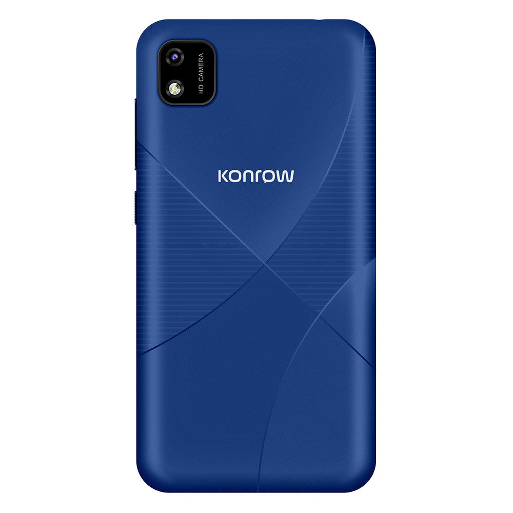Konrow Star 5  (Double SIM - 4G - Écran 5'' - 16 Go, 2 Go RAM) Bleu
