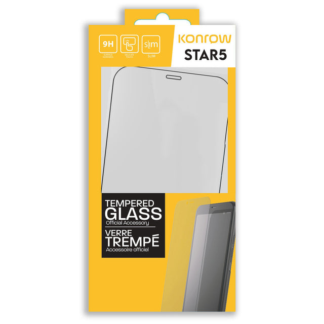 Gehard glas voor Konrow Star 5 / Soft 5 Max (9H, 0.33 mm)