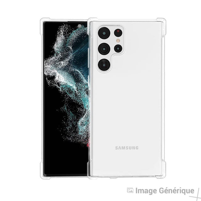 Funda de Silicona para Samsung Galaxy S23 Ultra (0.5 mm, Transparente) a Granel