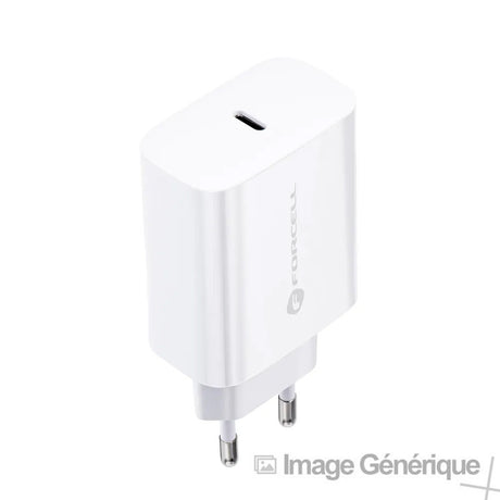 Adattatore di rete USB Type-C - 25 W, ricarica rapida bianco - blister