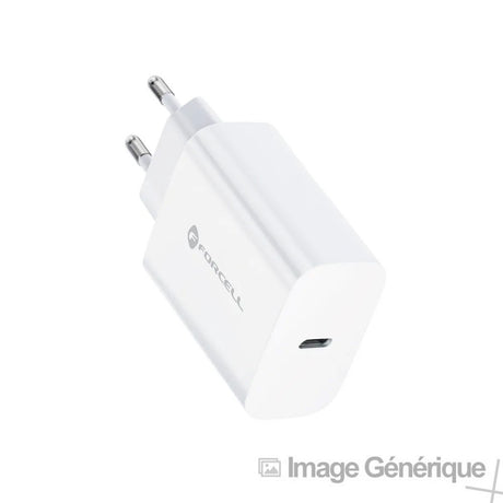 Adattatore di rete USB Type-C - 25 W, ricarica rapida bianco - blister