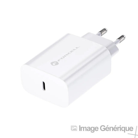 Adattatore di rete USB Type-C - 25 W, ricarica rapida bianco - blister