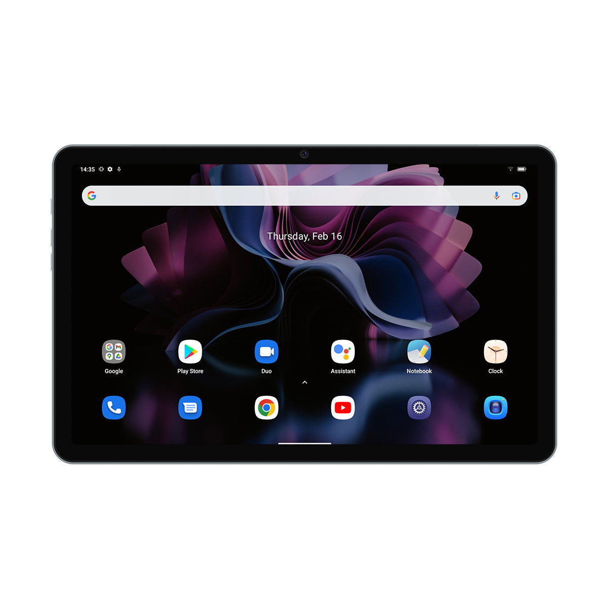Blackview TAB 16 (Dual SIM - Android 12 - 11'' - 4G/LTE - 256 GB, 8 GB RAM) Grey