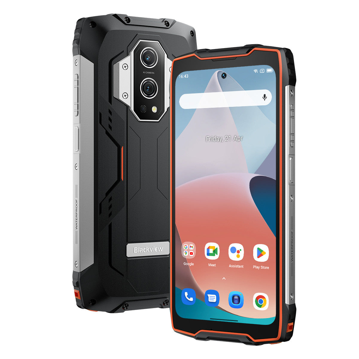 Blackview BV9300 [Versión láser] - Dual SIM - 256 GB, 12 GB RAM - Naranja