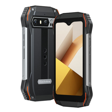 Blackview N6000 (Dual SIM - Schermo da 4.3'' - 256 GB, 8 GB RAM) Arancione