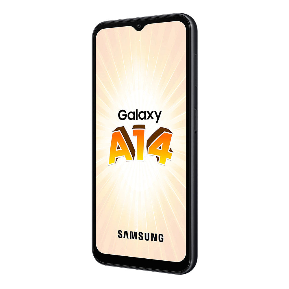 Samsung A145R/DSN Galaxy A14 (Dual SIM - 6.6'' - 64 GB, 4 GB RAM - 2 jaar garantie door HEM) Zwart