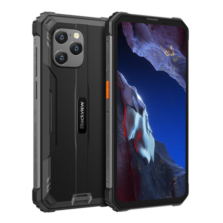 Blackview BV8900 Pro (Dual SIM - Schermo da 6.5'' - 256 GB, 8 GB RAM - 10 000 mAh) Nero