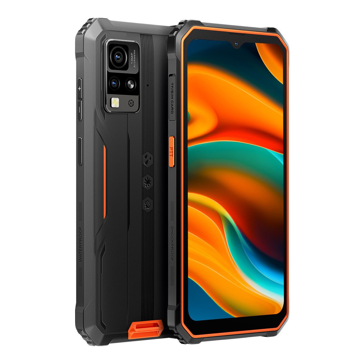 Blackview BV4800 (Dual SIM - 6.56'' - 64 GB, 3 GB RAM) Orange