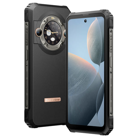 Blackview BL9000 5G (Dual SIM - Pantalla de 6.78'' - 512 GB, 12 GB RAM) Negro