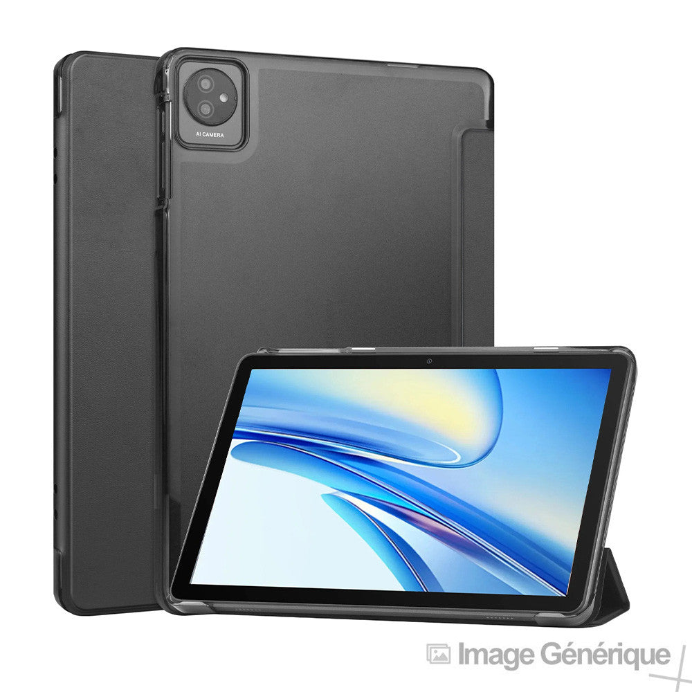 Flip Case for Blackview Tab 70 WiFi (Charcoal Grey) - Compatible - Bulk