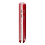Doro 2820 4G (Flip Phone with Charging Dock) Red/White