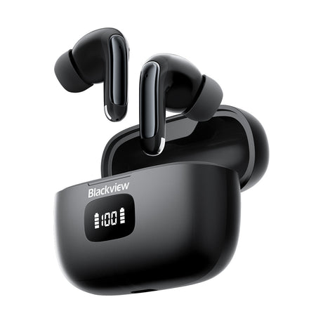 Blackview Airbuds 8 (Pantalla - Bluetooth 5.3) Negro
