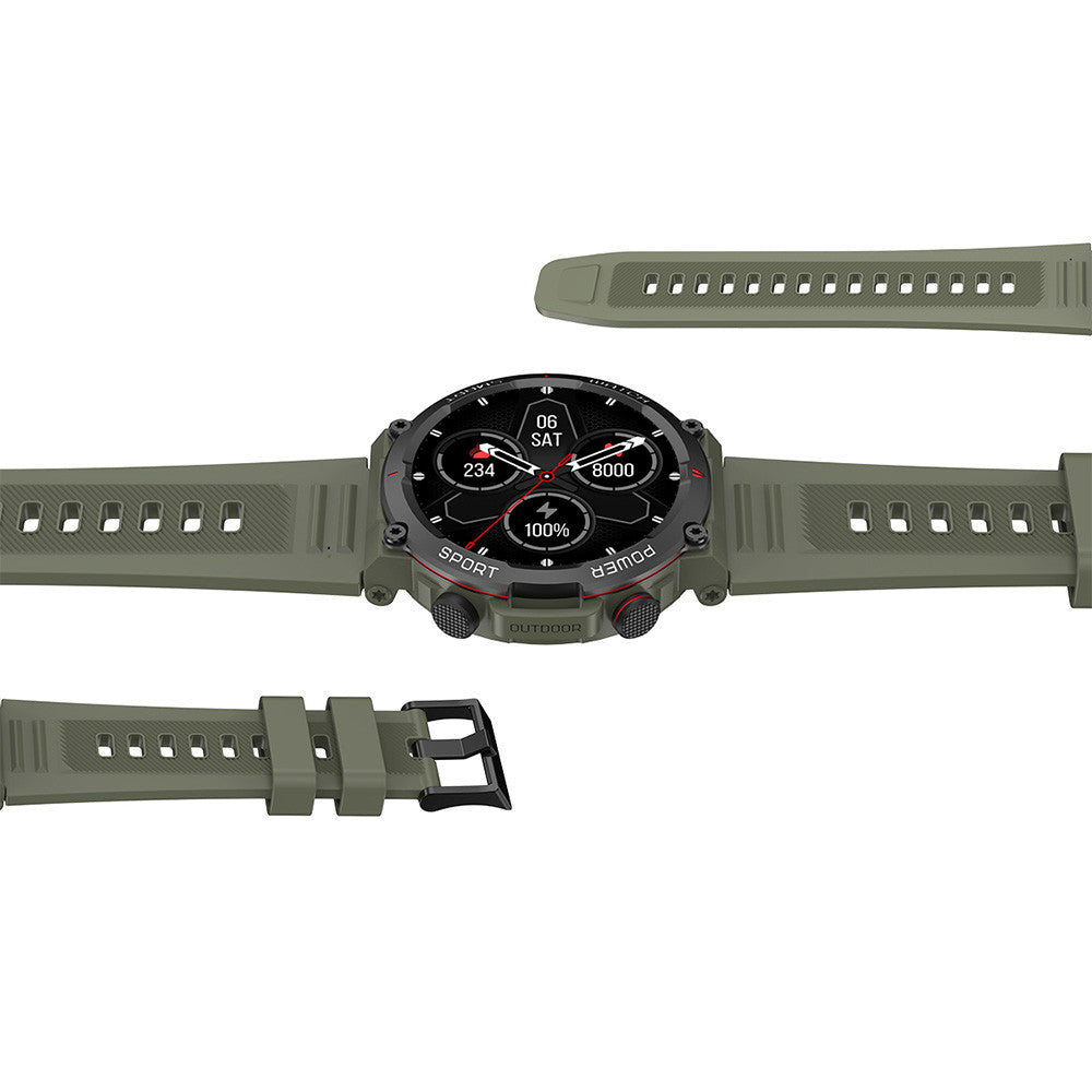 Blackview W50 (smartwatch - 1.39'' - ingebouwde microfoon) groen