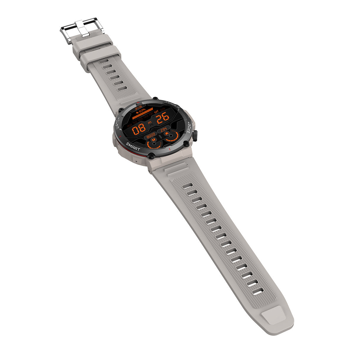 Blackview W50 (Smartwatch - 1.39'' - Ingebouwde microfoon) Grijs