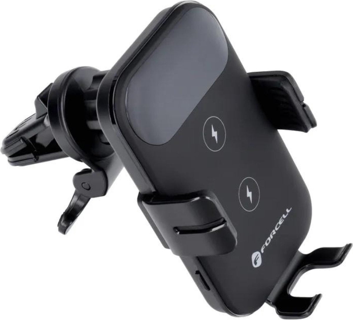 Forcell - Cargador de coche inalámbrico (15W, Magsafe, para rejilla de ventilación, negro) Embalaje original