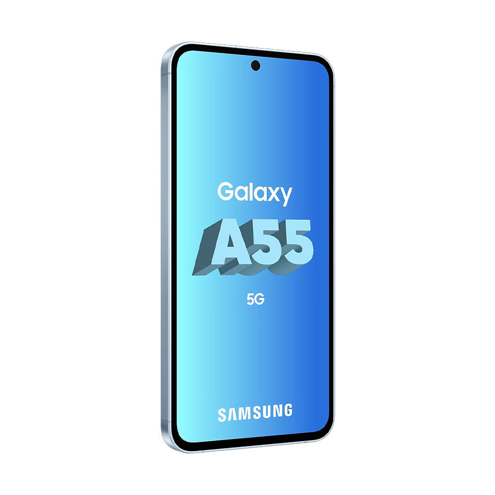 Samsung A556 Galaxy A55 5G (Dual SIM - 6.6", 128 GB, 8 GB RAM) Blue