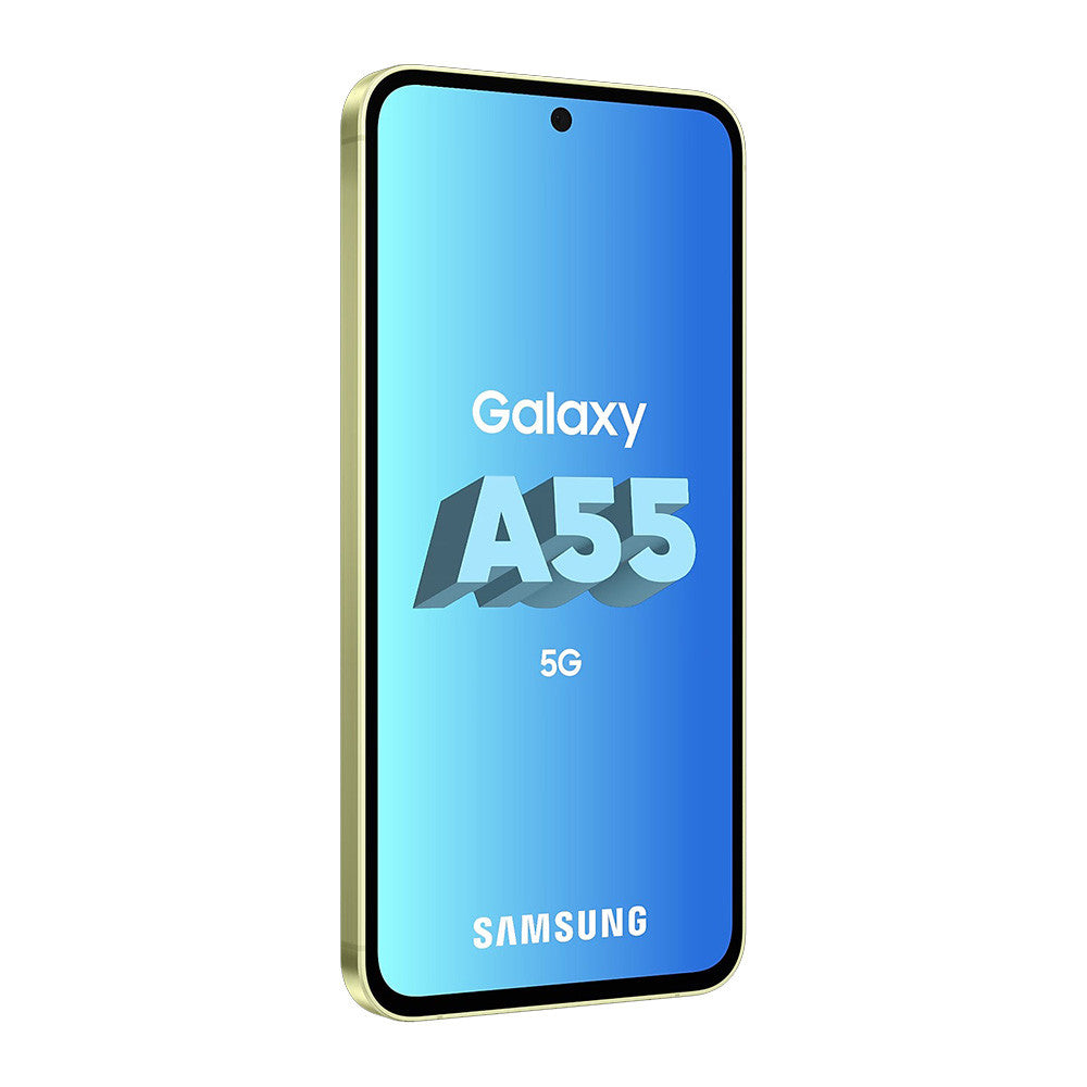 Samsung A556 Galaxy A55 5G (Dual SIM - 6.6", 128 GB, 8 GB RAM) geel