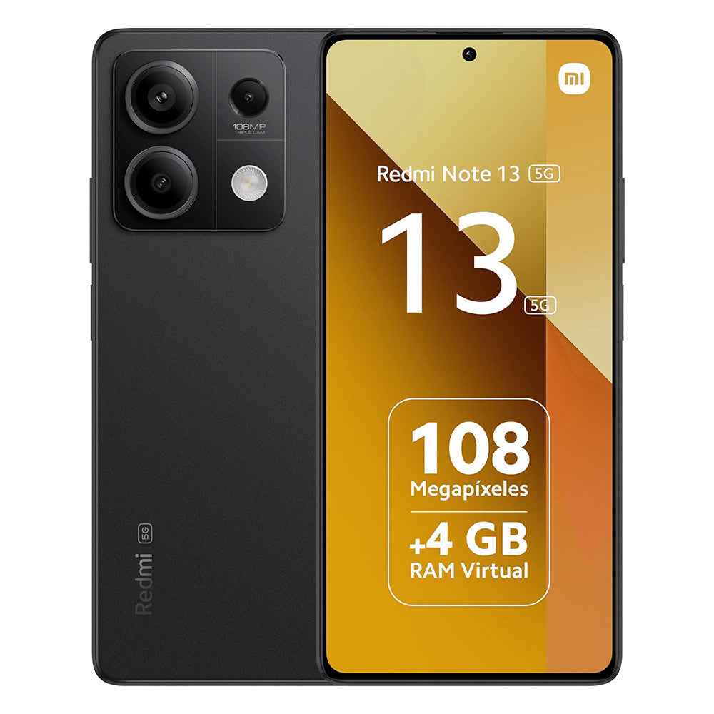 Xiaomi Redmi Note 13 (Dual SIM - NFC - 6.67", 128 GB, 6 GB RAM) Black