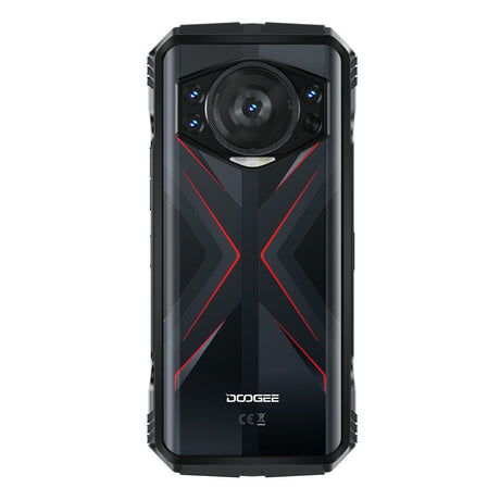 Doogee S118 (Dual SIM – 6,58 Zoll, 512 GB, 8 GB RAM) Rot