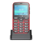 Doro 1880 4G (Charging dock) Red