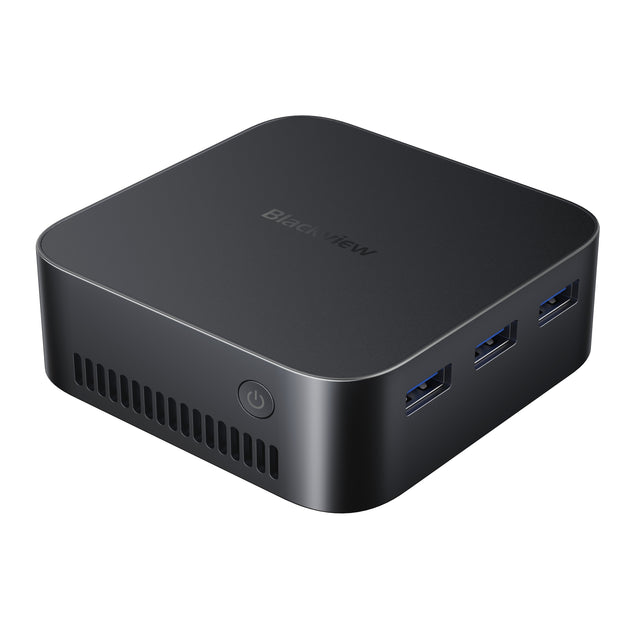Blackview MP80 (Mini PC - Intel N97 - 512GB ROM, 16GB RAM) Black
