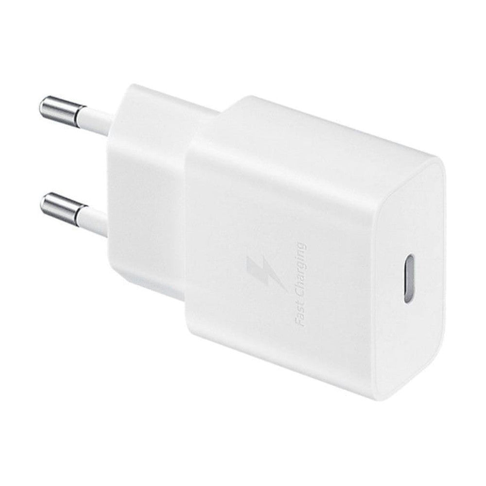 Samsung EP-T1510XWE - Complete netlader - 15W-adapter & USB Type-C-naar-Type-C-kabel - wit - originele verpakking