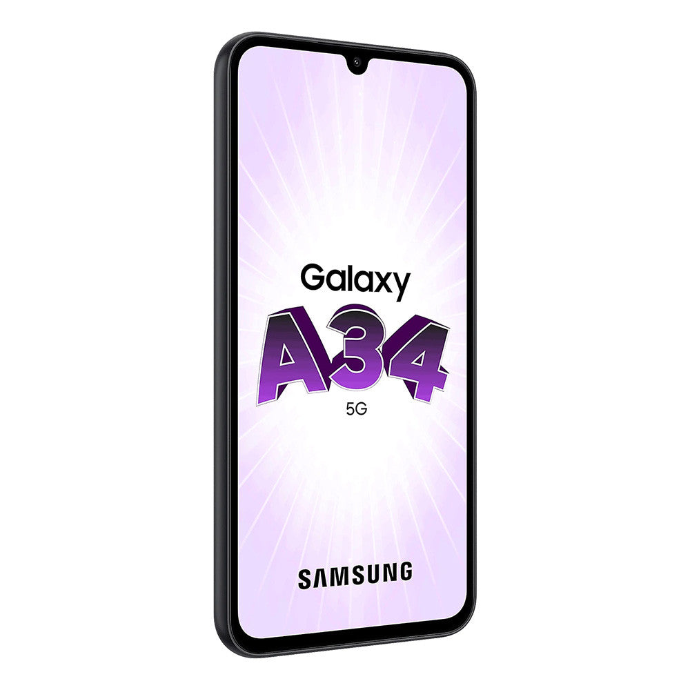 Samsung A346B/DSN Galaxy A34 5G (Dual SIM - 6.6" - 256 GB - 8 GB RAM) Graphite