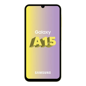 Samsung A155F/DSN Galaxy A15 (6.5'' - 128 GB, 4 GB RAM - Buitenlands product, 2 jaar garantie) Geel