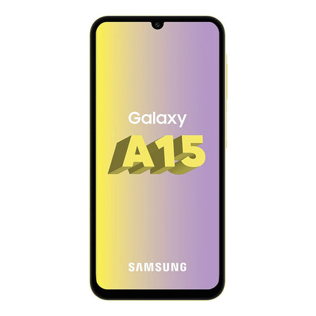 Samsung A155F/DSN Galaxy A15 (6.5'' - 128 GB, 4 GB RAM - Producto extranjero con garantía de 2 años) Amarillo