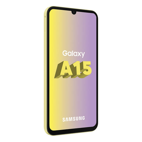 Samsung A155F/DSN Galaxy A15 (6.5'' - 128 GB, 4 GB RAM - Producto extranjero con garantía de 2 años) Amarillo