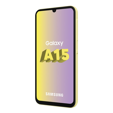 Samsung A155F/DSN Galaxy A15 (6.5'' - 128 GB, 4 GB RAM - Producto extranjero con garantía de 2 años) Amarillo