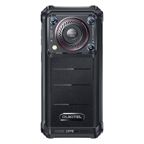 Oukitel WP36 (6.52" - NFC - 10 600 mAh - 128 GB, 8 GB RAM) Negro