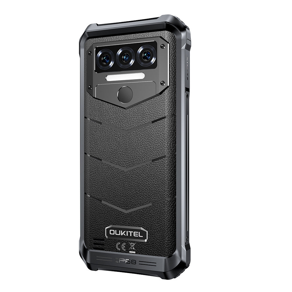 Oukitel WP38 (6.52" - NFC - 10 600 mAh - 256 GB, 6 GB RAM) Negro