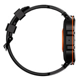 Oukitel BT20 (Robuuste smartwatch -  1.96'' - Oproepen beantwoorden) Oranje